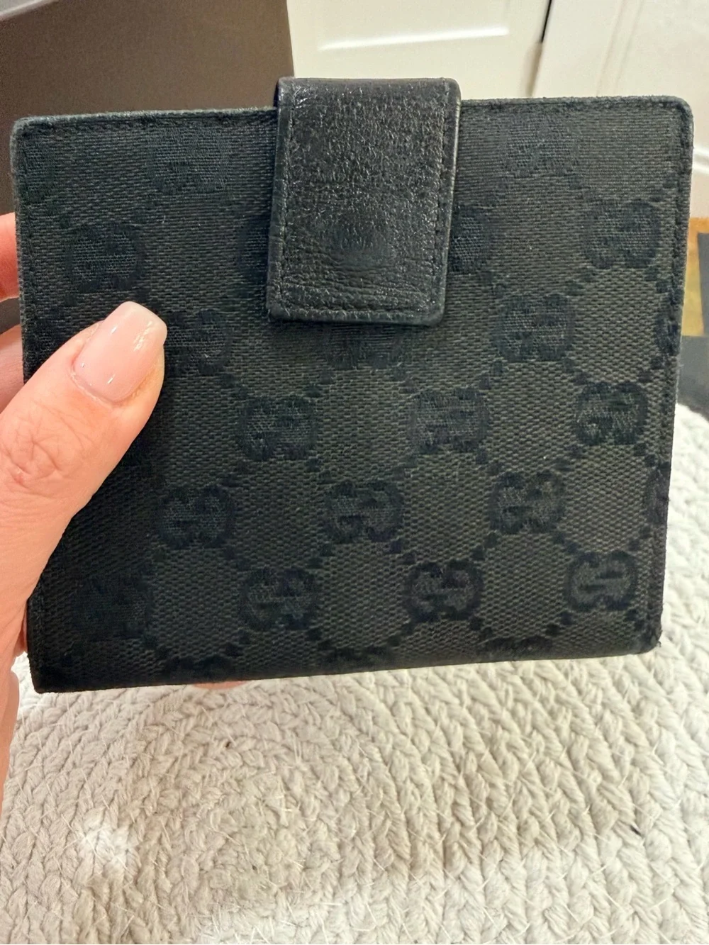 PreLOVED Gucci
Eclipse French Purse GG Canvas Compact Wallet & Box ✨ - Picture 6 of 14